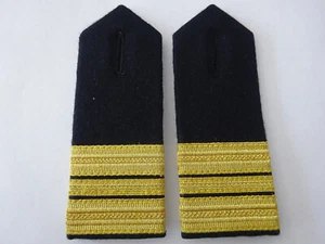 Marine Navy Schulterklappen f. Hemd/Jacke weiß US Rang Lieutenant Commander OF-3 - Bild 1 von 3