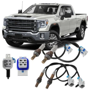 4X Oxygen O2 Sensor Downstream Upstream Set For GMC Sierra 3500 HD 6.0L 2008-11 - Picture 1 of 24