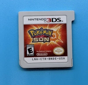 NINTENDO 3DS VIDEO GAME - POKEMON SUN! - Picture 1 of 2