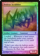 Hedron Scrabbler FOIL Zendikar NM Artifact Common MAGIC MTG CARD ABUGames