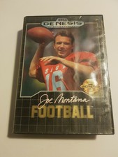 Sega Genesis Sega Mega Drive game Joe Montana Football 1990