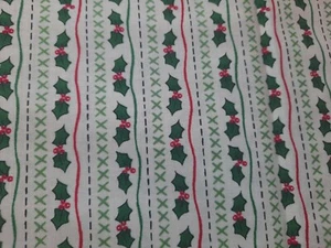 Jolly St. Nick MaryJo Tuttle Connecting Threads Cotton Fabric 42"X35" Christmas - Picture 1 of 7