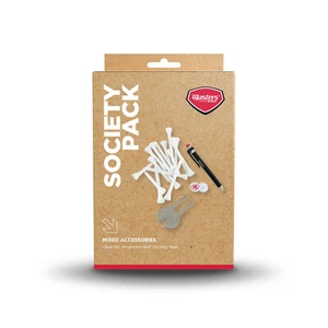 Masters Golf Society Pack - Wooden Tees, Pitchfork, Ball Markers & Pencil - Picture 1 of 1