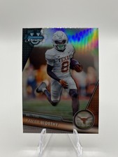 Xavier Worthy 2023 Bowman Chrome University Refractor RC Card #155