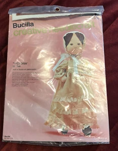 Bucilla Creative Needlecraft Victoria Doll for Embroidery 22" Tall #2378 Vintage - Picture 1 of 3
