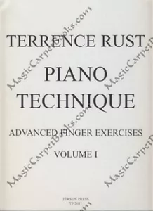 Rust PIANO TECHNIQUE Instruction PIANIST Exercises PRACTICE Fingering MUSIC Keys - Picture 1 of 1