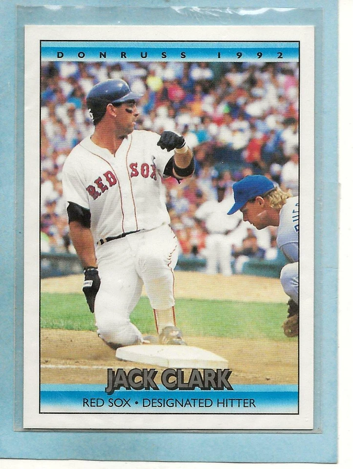JACK CLARK - 1992 Donruss - #169 - Red Sox - $1.00 Shipping - Image 1 of 1