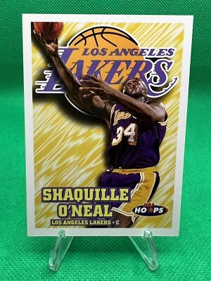 1997 NBA Hoops Shaquille O'Neal #81 Lakers HOF - Image 1 of 3