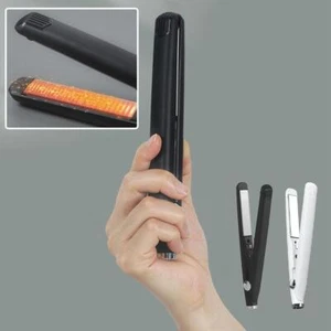 Mini Portable Cordless Hair Straightener Hair Curling Tool 2024 E6D6 - Picture 1 of 14