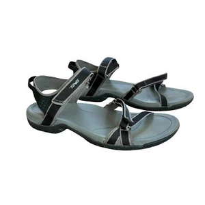 Teva Verra Hiking Sandal Black Gray Womens Size 9 - Picture 1 of 9