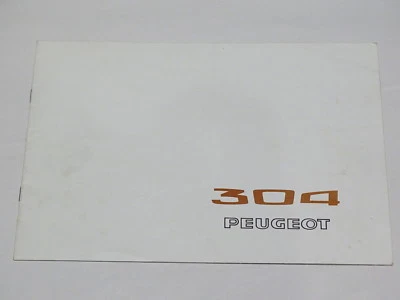 Automobile Documentation - Peugeot 304 Brochure - Image 1 of 2