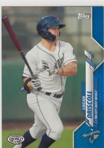 Tarjeta de novato Topps Pro 2020 debut Logan Driscoll azul primer #85 Padres 054/150 - Imagen 1 de 1