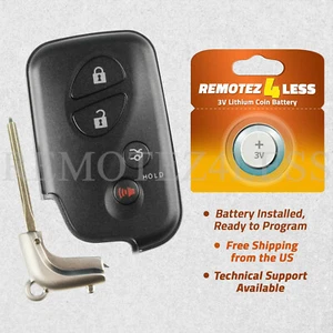 For 2010 2011 2012 2013 2014 Lexus LS460 Replacement Remote Smart Key Fob 5290 - Picture 1 of 1