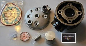 fits: APRILIA RS 50 MX 50 RX 50 RED ROSE 50 NEW CYLINDER KIT WITH HEAD PISTON - Picture 1 of 5