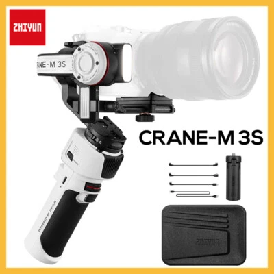 ZHIYUN Crane M3S 3-Axis Gimbal Stabilizer for Canon Nikon Sony Mirrorless Camera - Image 1 of 4