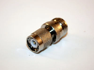 RF Connector Adapter Coupler N-Female / TNC-Male - RF Industries RFT-1234 NEW - Image 1 of 2