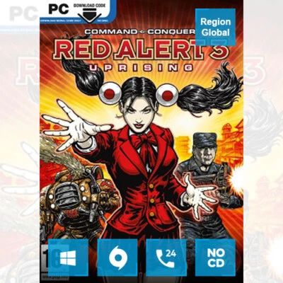 Command & and Conquer Red Alert 3 Uprising for PC Game EA App Key Region Free - Image 1 of 4