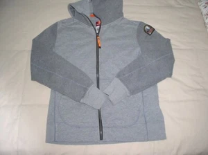 Parajumpers PARAJUMPERS Alaska Sweatshirt Full Zip Hoodie Mens Large Gray - Picture 1 of 5