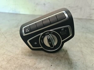 2018 MERCEDES C-CLASS W205 C43 HEADLIGHT CONTROL SWITCH A2059058009 A2059051810 - Picture 1 of 8