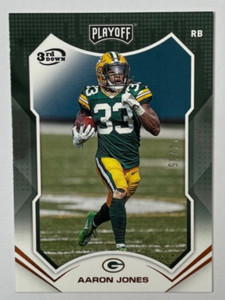 Aaron Jones 2021 Panini Playoff  3rd DOWN PARALLEL #140 Green Bay Packers #d /35