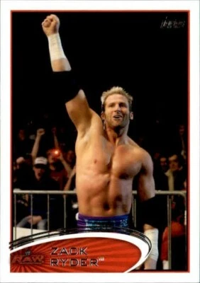 Zack Ryder 2012 Topps WWE Card #19 - Image 1 of 2