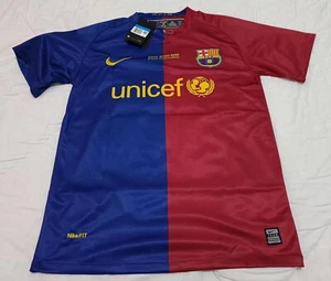 Maglia Barcellona Finale 2009 - Calcio Vintage Retro Messi Barcelona Final - Foto 1 di 6