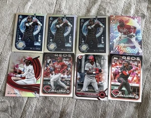 Elly De La Cruz RC Lote (8) Topps Cromo Bowman MLB Béisbol Cincinnati Reds - Imagen 1 de 6