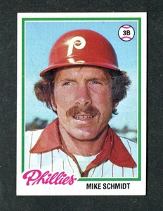 Mike Schmidt Phillies Hall of Famer 1978 Topps MLB Baseball Card #360 SET BREAK - Picture 1 of 2