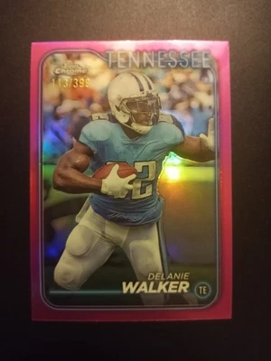 2024 Topps Chrome - Delanie Walker #193 Pink Refractor /399 - Image 1 of 2