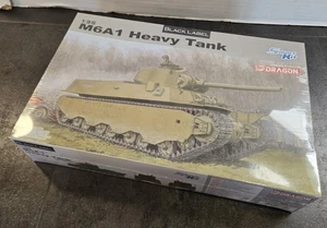 UNUSED DRAGON M6A1 HEAVY TANK BLACK LABEL SMART MODEL KIT 6789 * 1/35 SCALE - Picture 1 of 3