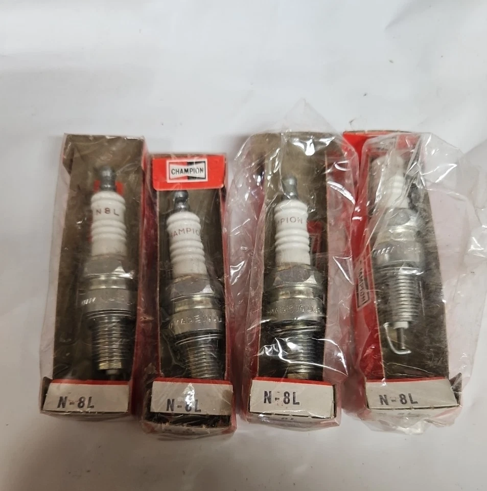 4 Champion N-8L Spark Plugs (4 pack)  es177 - Image 1 of 1