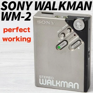 Sony Walkman WM-2 Cassette Walkman, silber, einwandfrei funktionstüchtig aus Japan - Bild 1 von 12