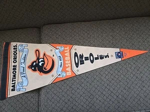 BALTIMORE ORIOLES MLB-COOPERSTOWN COLLECTION PENNANT - Picture 1 of 4
