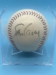 STEVE GARVEY FIRMATO SAN DIEGO PADRES 1984 NATIONAL LEAGUE CHAMPIONS BASEBALL!! - Foto 1 di 2