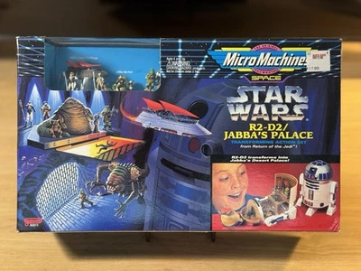 NUEVO Juego de Micro Máquinas Transformadoras Star Wars R2-D2/Palacio de Jabba Foto 1 de 4