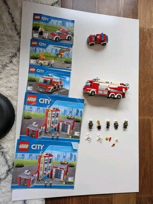 LEGO City Fire Station 60110 - Incomplete  - Image 1 of 4