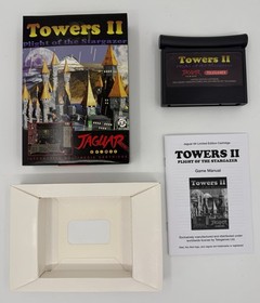 Original Telegames Release Atari Jaguar Towers 2 II CIB RPG Fast Free Shipping