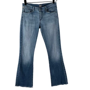 Citizens Of Humanity Womens Kelly Low Rise Bootcut Leg Boot Cut Jeans Blue 28 - Picture 1 of 11
