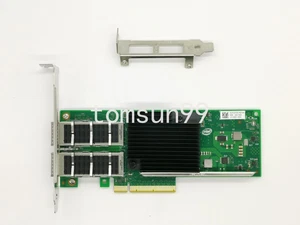 Intel XL710QDA2BLK XL710-QDA2 Dual Port 40GbE Ethernet Converged Network Adapter - Picture 1 of 2