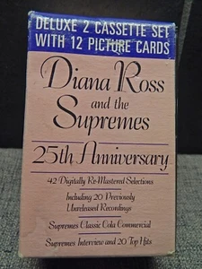 Diana Ross and the Supremes Cassette Tapes-25th Anniversary - 2 tapes - Picture 1 of 4