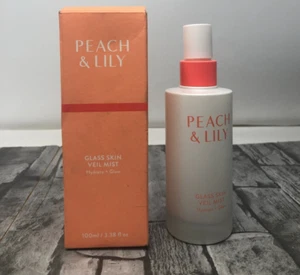 Peach & Lily GLASS SKIN VEIL MIST 3,38 Oz/100mL FULL SIZE Hydrate + Glow Neu im Karton - Bild 1 von 6