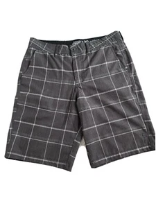 Trinity Men's Flat Front gray size 32 Hybrid Stetch Board shorts casual walking - Picture 1 of 10