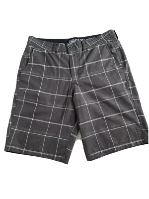 Trinity Hombre Frente Plano Gris Talla 32 Híbrido Stetch Board Pantalones Cortos Informales Caminar  Foto 1 de 4