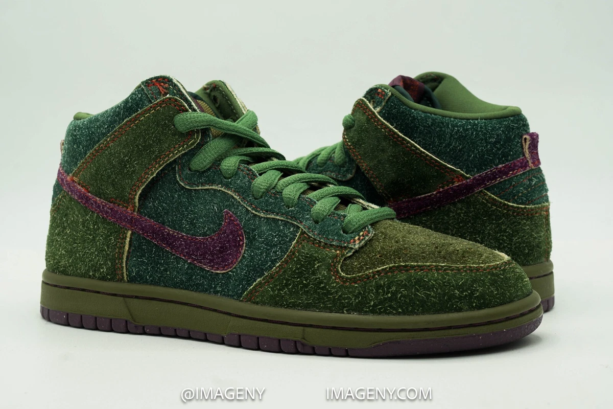 NIKE DUNK SB HIGH HULK ハルク Nike SB Dunk High Pro HULK Sz. 10.5 - NEW w/box - Minor