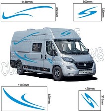(No.735) Peugeot Boxer / Fiat Ducato / Citroen Relay Camper Van Graphics, Decals