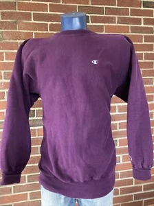 Sudadera De Colección Años 90 Champion Tejido Inverso XXL Uva Púrpura Cuello Redondo Hecha en EE. UU. - Imagen 1 de 10