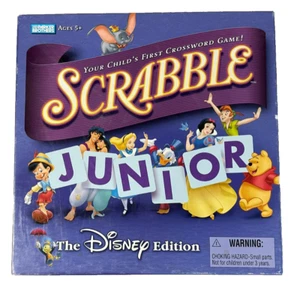 Juego de Mesa Scrabble Junior Edición Disney Parker Brothers 2004 COMPLETO - Imagen 1 de 4