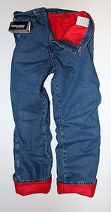 jeans with thermal lining