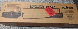 Winco SPR-22S 22 Inch Speed Rail Bottle Rack/Holder Stainless Steel Bar Wear NEW - Picture 1 of 5