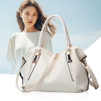 Women Leather Handbags Shoulder Lady Messenger Crossbody Tote Bags Purse Satchel - Image 1 of 4